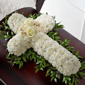 Floral Cross Tribute